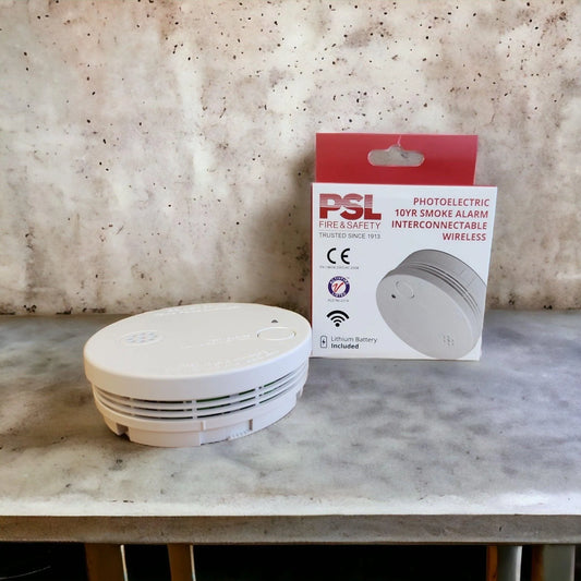 Interconnectable 10 Year Smoke Alarm - pslfireandsafety.co.nz