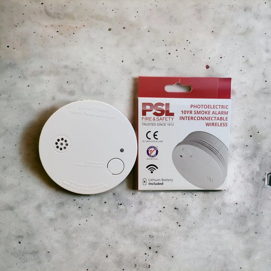 Interconnectable 10 Year Smoke Alarm - pslfireandsafety.co.nz