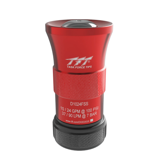 TFT 1.0" Barrel Nozzle Tip Dual Flow 7 Bar 37-90 LPM - pslfireandsafety.co.nz