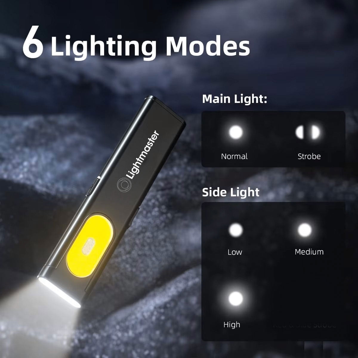 Lightmaster T7 Rechargeable Mini Torch