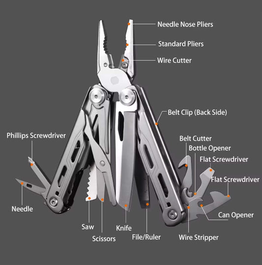PSL Emergency Survival Multitool & Sheath