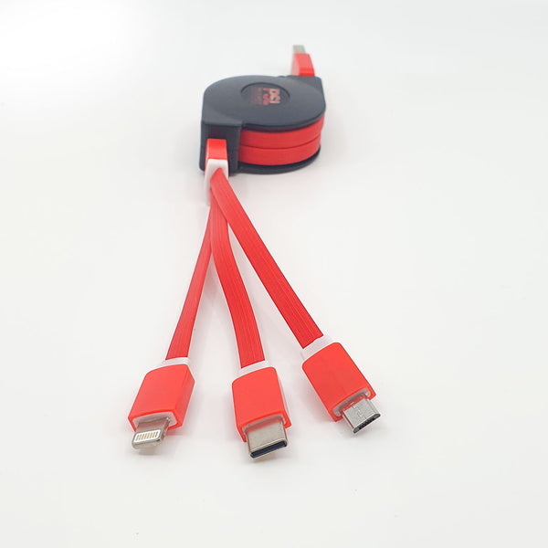 PSL Retractable Multi Charge Cable