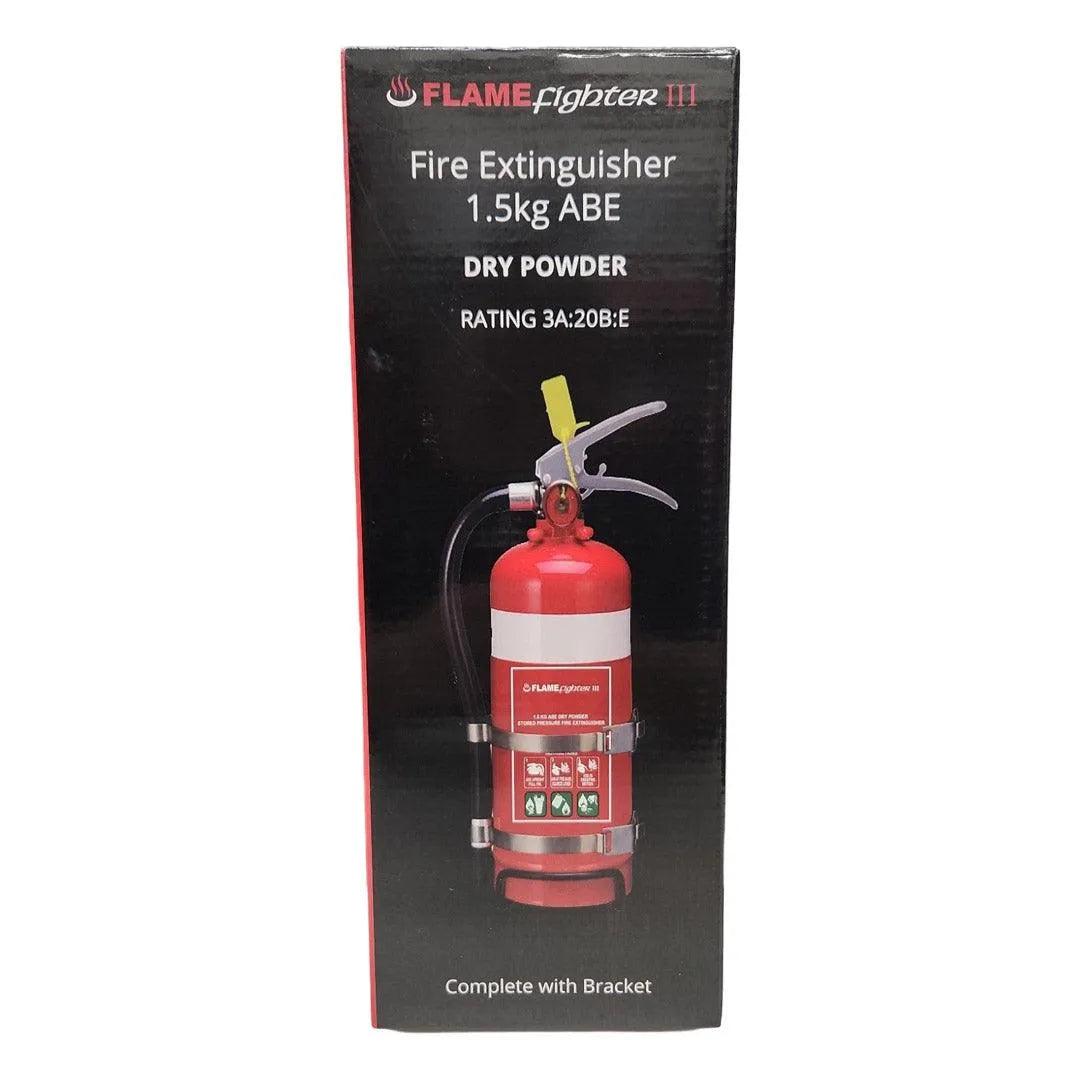Flamefighter III 1.5kg ABE Dry Powder Fire Extinguishers - pslfireandsafety.co.nz