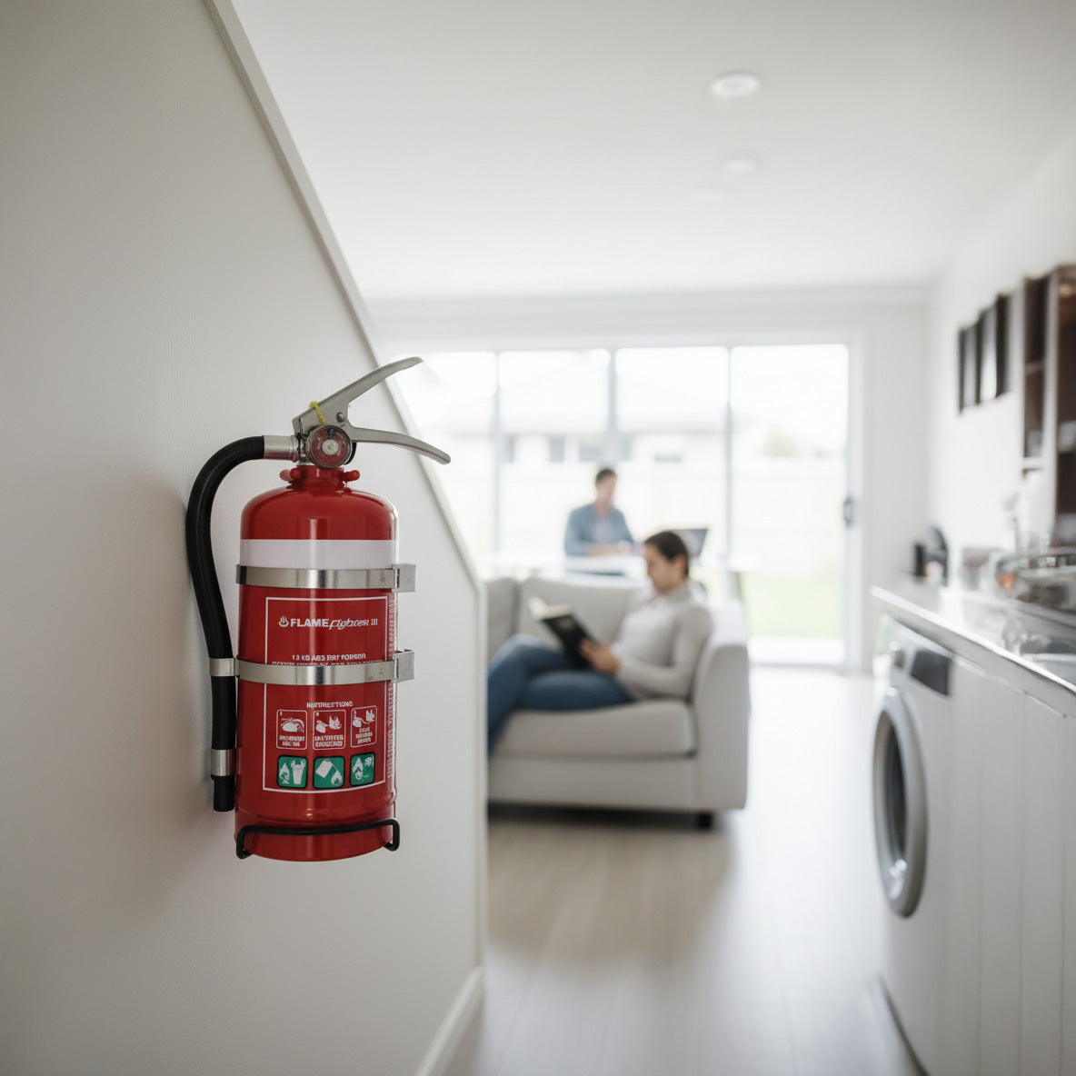 Flamefighter III 1.5kg ABE Dry Powder Fire Extinguishers