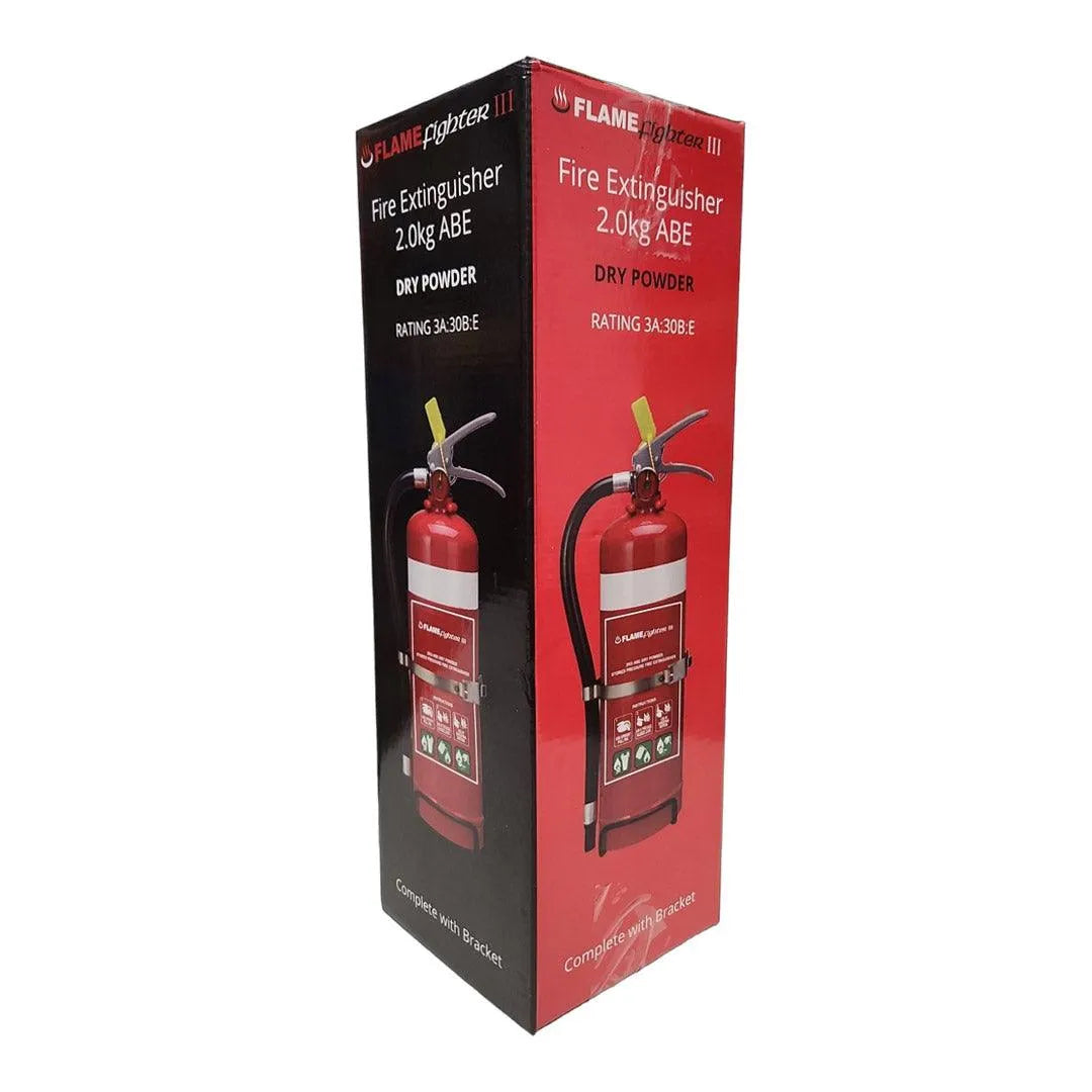 Flamefighter III 2kg ABE Dry Powder Fire Extinguishers - pslfireandsafety.co.nz