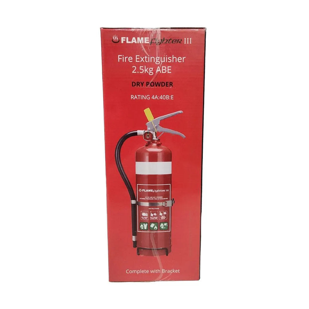 Flamefighter III 2.5kg ABE Dry Powder Fire Extinguisher - pslfireandsafety.co.nz