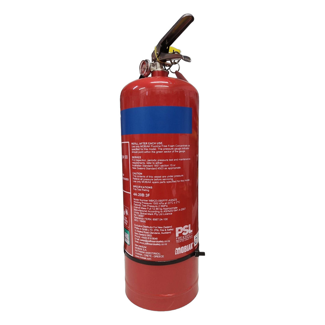 Flamefighter III Fluorine Free 9L Foam Extinguisher