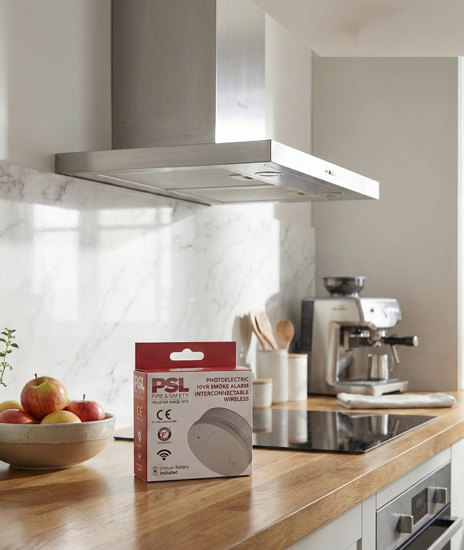 Interconnectable 10 Year Smoke Alarm