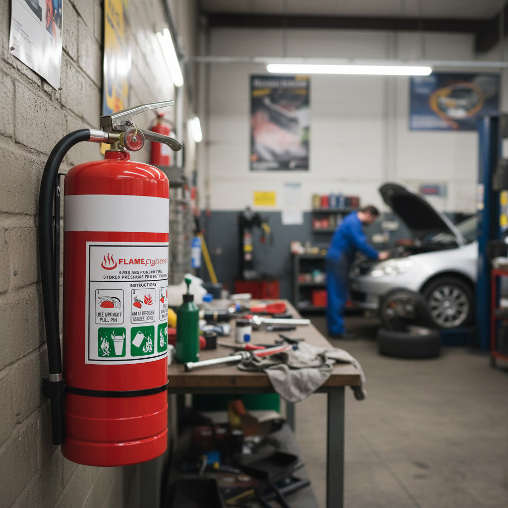 Flamefighter 6kg ABE Dry Powder Fire Extinguishers