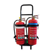 Mobile Double Extinguisher Trolley