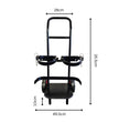 Mobile Double Extinguisher Trolley