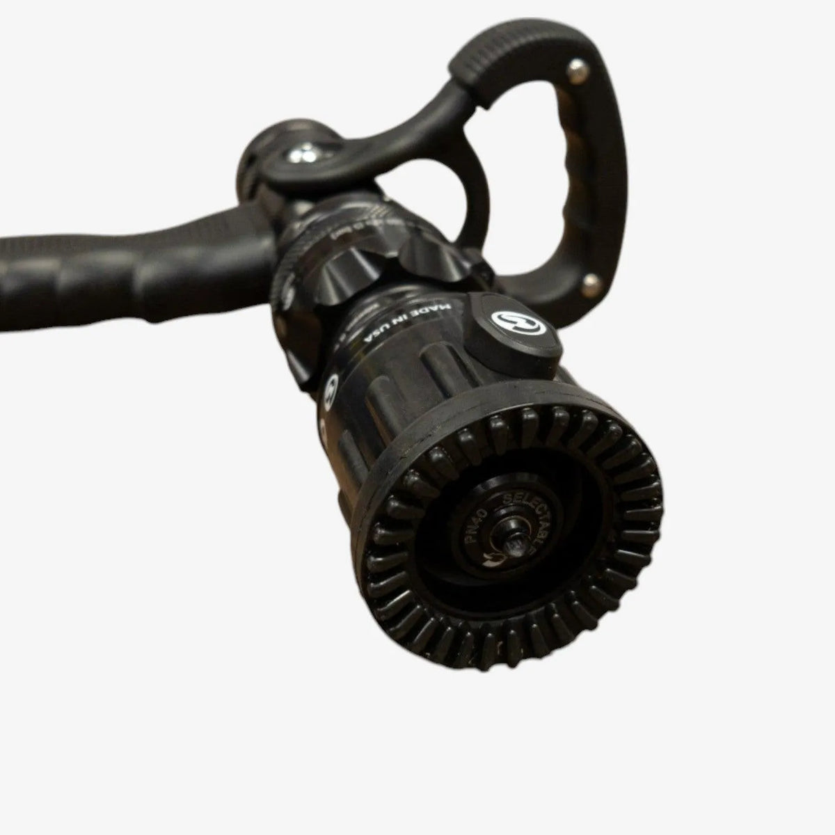 TFT G-Force 1.0" G-Force Nozzle HP 1"NH Swivel INlet 5 Bar 60-230 LPM Red Bale & Pistol Grip - pslfireandsafety.co.nz