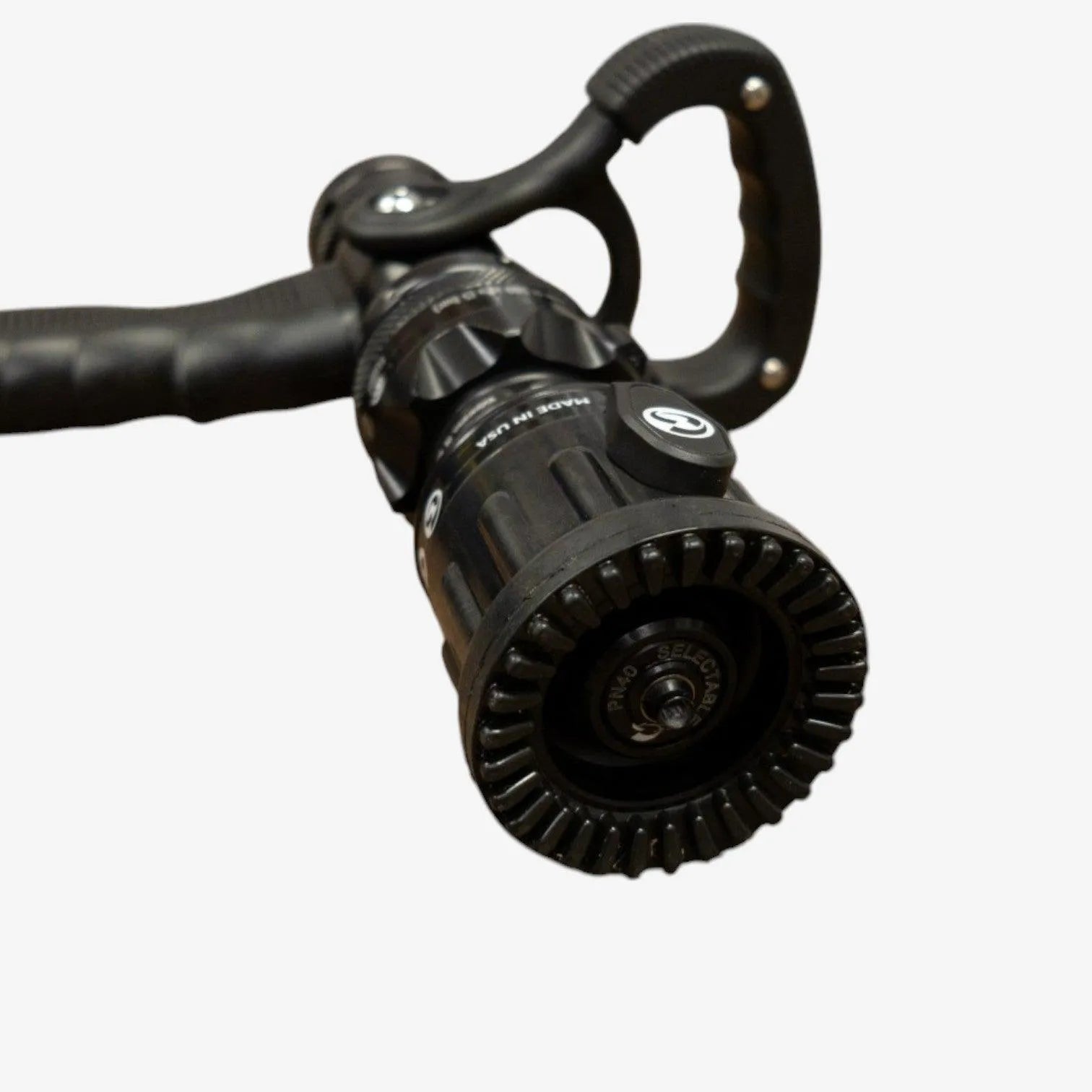 TFT G-Force 1.0" G-Force Nozzle HP 1"NH Swivel INlet 5 Bar 60-230 LPM Red Bale & Pistol Grip - pslfireandsafety.co.nz