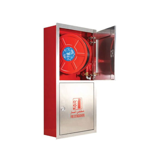 Model A: Double Compartment Hose Reel Cabinet