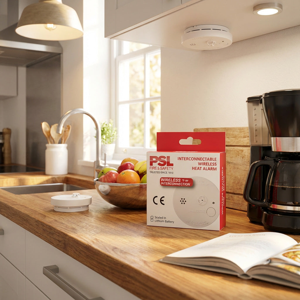 Interconnectable 10 Year Heat Alarm