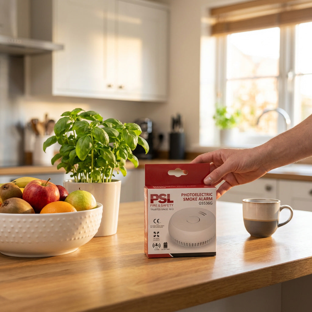 Flamefighter 1 Year Photoelectric Smoke Alarm