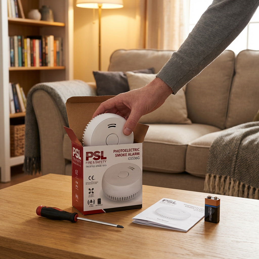 Flamefighter 1 Year Photoelectric Smoke Alarm