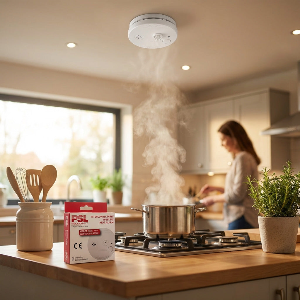 Interconnectable 10 Year Heat Alarm