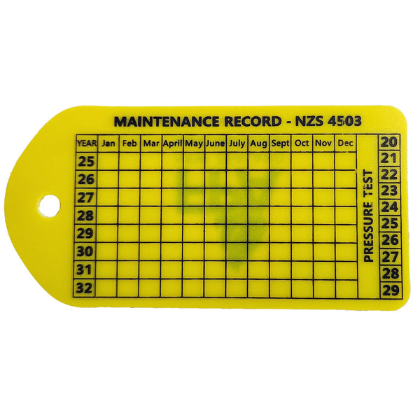 Service Tag Plastic