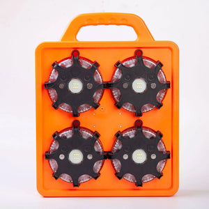 Sequential Road Hazard Warning Lights - 8 Pack - pslfireandsafety.co.nz