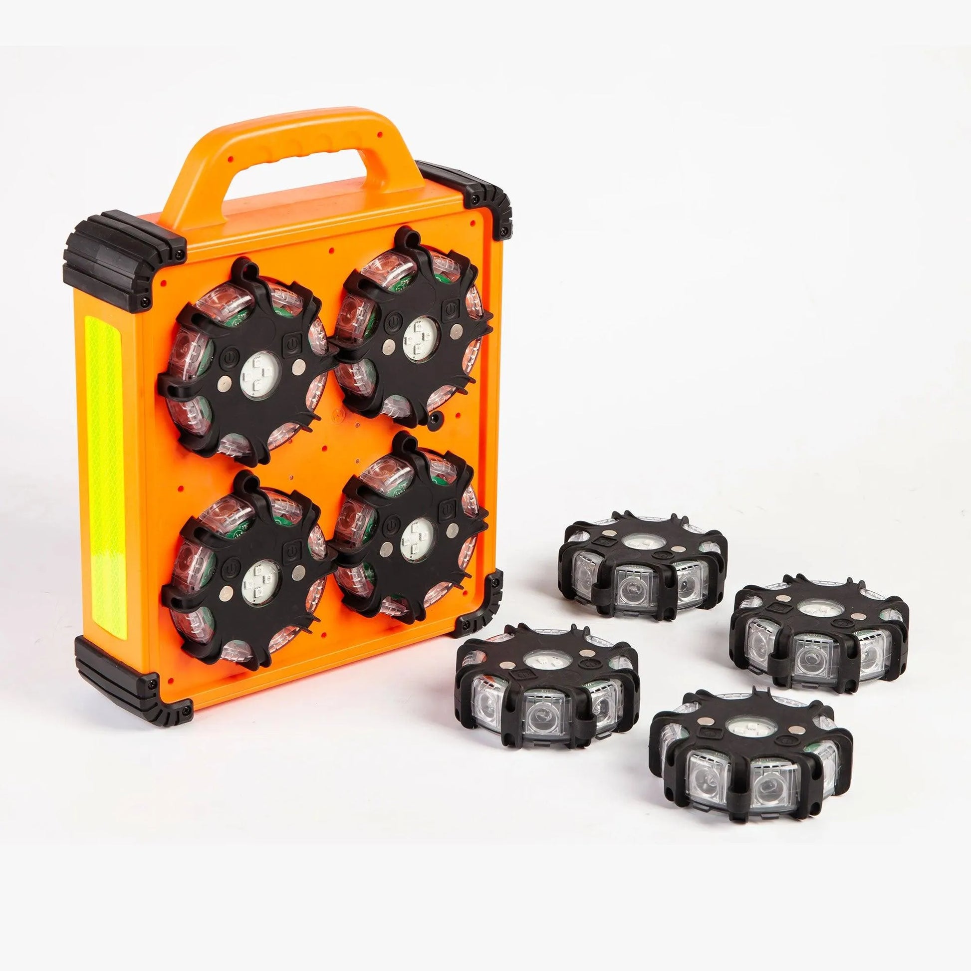 Sequential Road Hazard Warning Lights - 8 Pack - pslfireandsafety.co.nz