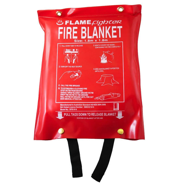 Flamefighter Fire Blankets 1.8m x 1.8m - pslfireandsafety.co.nz