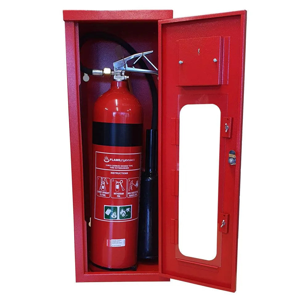 Flamefighter Lockable Extinguisher Cabinet - pslfireandsafety.co.nz