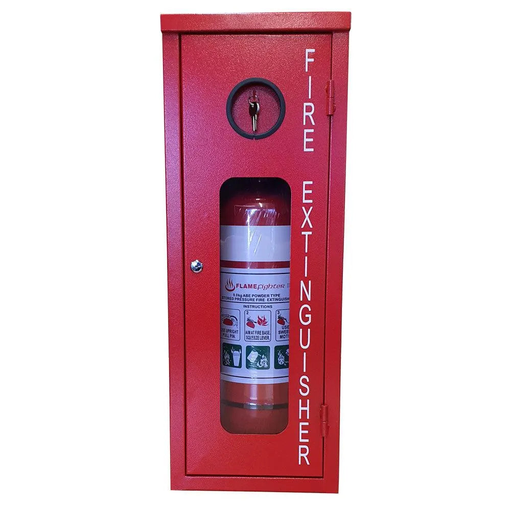 Flamefighter Lockable Extinguisher Cabinet - pslfireandsafety.co.nz