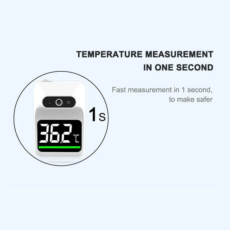 Infrared Thermometer - Wall Mounted Contactless - pslfireandsafety.co.nz