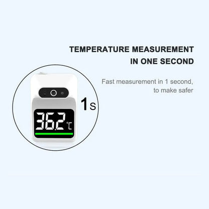 Infrared Thermometer - Wall Mounted Contactless - pslfireandsafety.co.nz