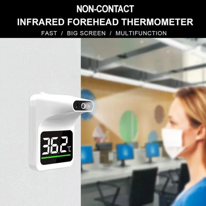 Infrared Thermometer - Wall Mounted Contactless - pslfireandsafety.co.nz