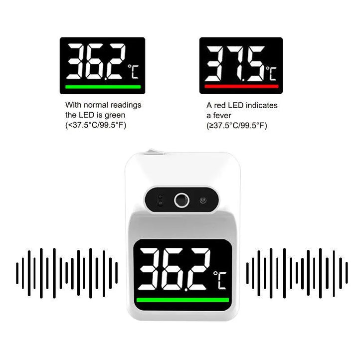 Infrared Thermometer - Wall Mounted Contactless - pslfireandsafety.co.nz