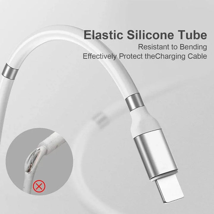 Supercalla Magnetic Charging Cable 1M White - pslfireandsafety.co.nz