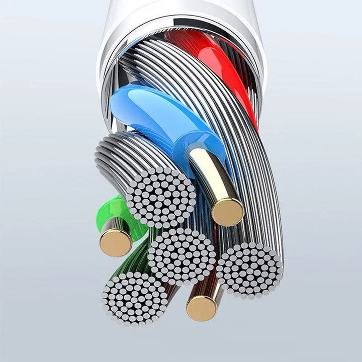 Supercalla Magnetic Charging Cable 1M White - pslfireandsafety.co.nz