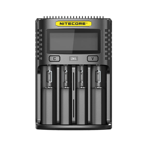 UM4 Nitecore Four Bay USB Battery Charger